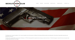 Desktop Screenshot of beckleygunclub.com